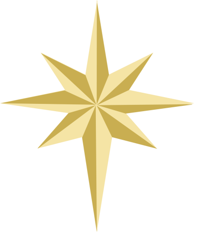Christmas Star SVG Cut File - Snap Click Supply Co.